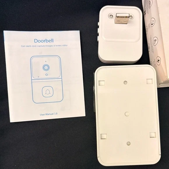 Bel Rumah Mini Smart Wireless Doorbell With Video HD Talkback - Picture 4 of 11